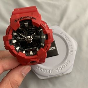 Red G Shock Watch